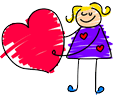 Variety Girl with Heart
