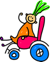 Variety Girl in Wheelchair