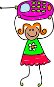 Variety Girl with Cell Phone