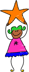 Variety Girl with Star